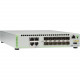 Allied Telesis 12 SFP/SFP+ Slot Stackable Switch with 4-Port 100/1000/10G Base-T (RJ-45) - 4 Ports - Manageable - 3 Layer Supported - Modular - Twisted Pair, Optical Fiber - 1U High - Rack-mountable AT-XS916MXS-10