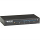 Black Box 4 x 1 DVI Switch with Audio - 1920 x 1200 - WUXGA - 4 x 11 x DVI Out - TAA Compliance AVSW-DVI4X1
