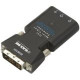 Black Box Mini Extender Receiver Only for DVI-D and Stereo Audio over Fiber - 1 Output Device - 4921.26 ft Range - 1 x DVI Out - WUXGA - 1920 x 1200 - Optical Fiber - RoHS Compliance AVX-DVI-FO-MINI-RX