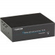 Black Box MediaCento VX Single-Port Transmitter - 1 Input Device - 1 Output Device - 1000 ft Range - 1 x Network (RJ-45) - 1 x VGA In - 1 x VGA Out - Serial Port - WUXGA - 1920 x 1200 - RoHS Compliance AVX-VGA-TP-TX