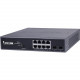 Vivotek 8xGE PoE + 2xGE SFP VivoCam Web Smart Managed Switch, PoE Power Budget 130W - 8 Ports - Manageable - 2 Layer Supported - Modular - Twisted Pair, Optical Fiber - Rack-mountable AW-GEV-104B-130