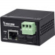 Vivotek Industrial FE Media Converter SC Single-Mode 30km - 1 x Network (RJ-45) - 1 x SC Ports - DuplexSC Port - Single-mode - Fast Ethernet - 10/100Base-T, 100Base-X - Rail-mountable, Wall Mountable AW-IHS-0201