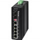 Vivotek Industrial 4xGE PoE + 1x Combo GE + 1xGE SFP Switch - 5 Ports - 2 Layer Supported - Rail-mountable, Wall Mountable - 2 Year Limited Warranty AW-IHT-0601