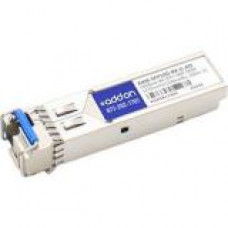 AddOn Netgear Compatible TAA Compliant 10GBase-BX SFP+ Transceiver (SMF, 1270nmTx/1330nmRx, 10km, LC, DOM) - 100% compatible and guaranteed to work - TAA Compliance AXM-SFP10G-BX-U-AO