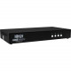 Tripp Lite Secure KVM Switch 4-Port DVI + Audio NIAP PP3.0 Certified w/ CAC - 4 Computer(s) - 1 Local User(s) - 2560 x 1600 - 11 x USB - 5 x DVI - TAA Compliant - TAA Compliance B002-DV1AC4
