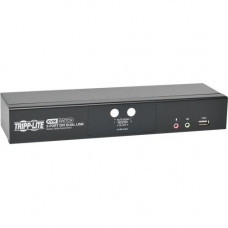 Tripp Lite 2-Port DVI Dual-Link / USB KVM Switch w/ Audio and Cables - 2 Computer(s) - 1 Local User(s) - 2560 x 1600 - 6 x USB - 3 x DVI - Desktop - TAA Compliant - RoHS, TAA Compliance B004-DUA2-HR-K