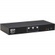 Tripp Lite B006-DP2UA2 DisplayPort Dual-Display KVM Switch - 2 Computer(s) - 1 Local User(s) - 4096 x 2160 - 50 Hz, 60 Hz - 1 x Network (RJ-45) - 6 x USB - Desktop, Rack-mountable - 6 x DisplayPort - TAA Compliance B006-DP2UA2