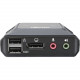 Tripp Lite 2-Port USB DisplayPort Cable KVM Switch w A/V Peripheral Sharing - 2 Computer(s) - 1 Local User(s) - 0 Remote User(s) - 4096 x 2160 - 0 - 2 x USB - Desktop - 1 x DisplayPort B032-DPUA2
