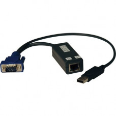 Tripp Lite KVM Switch USB Server Interface Unit HD15 USB RJ45 8 Pack TAA - 1 Computer(s) - 100 ft Range - 1 x Network (RJ-45) x USB x VGA - RoHS, TAA Compliance B078-101-USB-8
