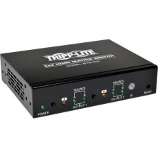 Tripp Lite 2x2 HDMI Matrix Switch Video & Audio 1920x1200 at 60Hz / 1080p - 1920 x 1080 - Full HD - 2 x 2 - 2 x HDMI Out - TAA Compliant - RoHS, TAA Compliance B119-2X2