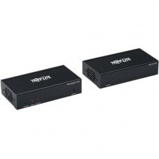 Tripp Lite B127-1A1-DH Audio Extender Transmitter/Receiver - 1 Input Device - 1 Output Device - 125 ft Range - 2 x Network (RJ-45) - 1 x HDMI In - 1 x HDMI Out - DisplayPort - 4K - 3840 x 2160 - Twisted Pair - Category 6 - Rack-mountable - TAA Compliant -