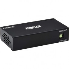 Tripp Lite B127A-1A0-BH 1-Port HDMI over Cat6 Receiver - 1 Output Device - 230 ft Range - 1 x Network (RJ-45) - 1 x HDMI Out - 4K UHD - 3840 x 2160 - Twisted Pair - Category 6 - Rack-mountable - TAA Compliant - TAA Compliance B127A-1A0-BH