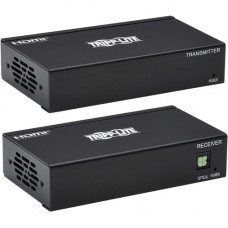 Tripp Lite B127A-2A1-BHBH Video Extender Transmitter/Receiver - 1 Input Device - 2 Output Device - 230 ft Range - 2 x Network (RJ-45) - 1 x HDMI In - 2 x HDMI Out - 4K UHD - 3840 x 2160 - Twisted Pair - Category 6 - Rack-mountable, Wall Plate - TAA Compli