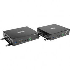 Tripp Lite B127F-1A1-SM-DD Video Extender Transmitter/Receiver - 1 Computer(s) - 1 Local User(s) - 1 Remote User(s) - 32808.40 ft Range - 4K - 3840 x 2160 Maximum Video Resolution - 3 x USB - 1 x HDMI - DisplayPort - 120 V AC, 230 V AC Input Voltage - Rac