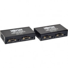 Tripp Lite VGA Video + Audio over Cat5 Cat6 Video Extender 2 Local 2 Remote EDID - 1 Input Device - 2 Output Device - 500 ft Range - 2 x Network (RJ-45) - 1 x VGA In - TAA Compliance B130-202A