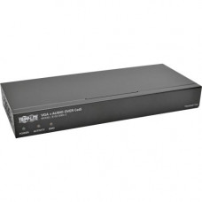 Tripp Lite 8-Port VGA + Audio Over Cat5/Cat6 Video Extender Splitter w/EDID 1000&#39;&#39; - 1 Input Device - 1000 ft Range - 8 x Network (RJ-45) - 1 x VGA In - 1 x VGA Out - 1920 x 1440 - Twisted Pair - Category 6 - Wall Mountable, Rack-mountable