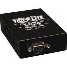 Tripp Lite VGA over Cat5/Cat6 Video Extender Receiver 1920 x 1440 1000&#39;&#39; - 1 Input Device - 1 Output Device - 1000 ft Range - 1 x Network (RJ-45) - 1920 x 1440 - Twisted Pair - Wall Mountable, Rack-mountable, Pole-mountable - TAA Compliant