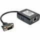 Tripp Lite VGA & Audio over Cat5/Cat6 Video Extender Receiver EDID USB 750&#39;&#39; Range - 1 Output Device - 750 ft Range - 1 x Network (RJ-45) - 1 x USB - 1 x VGA Out - Full HD - 1920 x 1080 - TAA Compliant - TAA Compliance B132-100A-MR