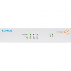 Sophos UTM 100 Network Security/Firewall Appliance - 4 Port - 10/100/1000Base-T - Gigabit Ethernet - 4 x RJ-45 - Desktop, Rack-mountable, Wall Mountable BG101CSUS