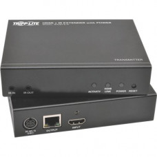 Tripp Lite HDBaseT HDMI Over Cat5e Cat6 Cat6a Extender Kit with Power / IR Control 4K x 2K @ 24/30Hz 70m 230ft - 1 Input Device - 1 Output Device - 230 ft Range - 2 x Network (RJ-45) - 1 x HDMI In - 1 x HDMI Out - 4K - 3840 x 2160 @ 24/30Hz- Twisted Pair 