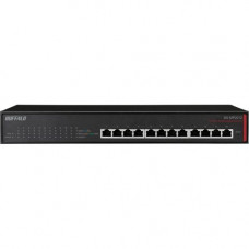 Buffalo Multi-Gigabit 12 Ports Business Switch (BS-MP2012) - 12 Ports - 2 Layer Supported - Twisted Pair - Desktop, Wall Mountable, Rack-mountable - Lifetime Limited Warranty BS-MP2012