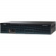 Cisco 2911 Integrated Services Router - Refurbished - 3 Ports - Management Port - 10 Slots - Gigabit Ethernet - 2U - Rack-mountable, Wall Mountable C2911VSEC-SREK9-RF