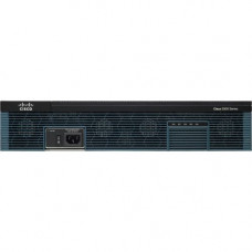 Cisco 2921 Integrated Service Router - Refurbished - 3 Ports - PoE Ports - Management Port - 12 Slots - Gigabit Ethernet - 2U - Rack-mountable, Desktop C2921-CMESRSTK9-RF