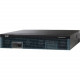 Cisco 2951 Router - Refurbished - 3 Ports - Management Port - 12 Slots - Gigabit Ethernet - 2U - Rack-mountable C2951-VSEC/K9-RF