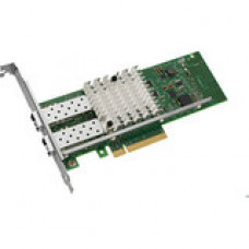 HP X520 10GbE Dual Port Adapter - PCI Express x8 - Optical Fiber, Twinaxial - Low-profile - 10GBase-SR, 10GBase-LR - Plug-in Card C3N50AV