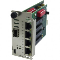 ION T1/E1/J1 Network Interface Device Module 4 x T1/E1/J1 over Fiber - For Optical Network, Data Networking 4 RJ-48 T1/E1/J1 Network - Optical Fiber Multi-modeT1/E1/J11 x Expansion Slots - SFP - TAA Compliance C6110-1040