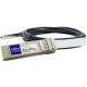 AddOn Dell Force10 CBL-10GSFP-DAC-0.5M Compatible TAA Compliant 10GBase-CU SFP+ to SFP+ Direct Attach Cable (Passive Twinax, 0.5m) - 100% compatible and guaranteed to work - TAA Compliance CBL-10GSFP-DAC-0.5M-AO
