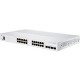 Cisco 350 CBS350-24T-4G Ethernet Switch - 28 Ports - Manageable - 2 Layer Supported - Modular - Optical Fiber, Twisted Pair - Lifetime Limited Warranty - TAA Compliance CBS350-24T-4G-NA