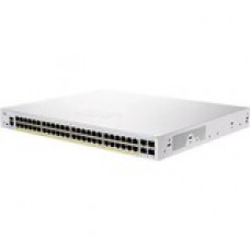 Cisco 350 CBS350-48P-4X Ethernet Switch - 48 Ports - Manageable - 2 Layer Supported - Modular - 370 W PoE Budget - Optical Fiber, Twisted Pair - PoE Ports - Lifetime Limited Warranty - TAA Compliance CBS350-48P-4X-NA