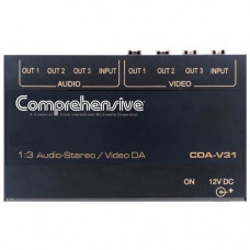 Comprehensive CDA-V31 Video Splitter - 1 x 3Composite Video In - Composite Video Out CDA-V31