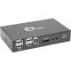 SIIG 2x1 USB HDMI KVM Switch - 2 Computer(s) - 1 Local User(s) - 4096 x 2160 - 6 x USB - 3 x HDMI CE-KV0011-S2