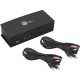 SIIG 2x1 Dual View USB HDMI KVM Switch - 4K 30Hz - Dual Display or Extended Display CE-KV0711-S1