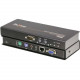 ATEN ProXime CE350 KVM Console/Extender-TAA Compliant - 1 Computer(s) - 492.13 ft Range - WUXGA - 1920 x 1200 Maximum Video Resolution - 2 x Network (RJ-45) - 4 x PS/2 Port - 2 x VGA - Proprietary Interface - 5.3 V DC Input Voltage - Rack-mountable - RoHS