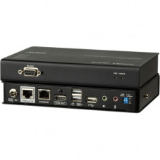 ATEN USB HDMI HDBaseT 2.0 KVM Extender (4K@100 m)-TAA Compliant - 492.13 ft Range - 4K - 4096 x 2160 Maximum Video Resolution - 4 x Network (RJ-45) - 4 x USB - 2 x HDMI - 5 V DC Input Voltage - Rack-mountable CE820