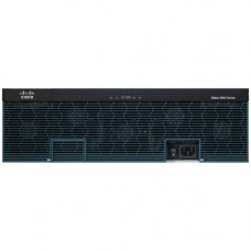 Cisco 3945 Integrated Services Router - Refurbished - 3 Ports - Management Port - 16 Slots - Gigabit Ethernet - 3U - Rack-mountable 3945-V/K9-RF