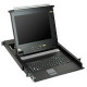 ATEN 17" CL1008M 8-port LCD KVM for SMB-TAA Compliant - 8 Computer(s) - 17" Active Matrix TFT LCD - 8 x HD-15 Keyboard/Mouse/Video, 1 x Flash-upgrade - 1U Height - RoHS, WEEE Compliance CL1008M