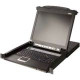 ATEN Rack Mount LCD-TAA Compliant - 16 Computer(s) - 19" LCD - 1280 x 1024 - 1 x USB - Daisy Chain - Keyboard - TouchPad CL5716N