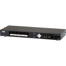 ATEN CM1284 4-Port USB HDMI Multi-View KVMP Switch-TAA Compliant - 4 Computer(s) - 2 Local User(s) - 4096 x 2160 - 2 x Network (RJ-45) - 8 x USB - 6 x HDMI - Desktop, Rack-mountable CM1284