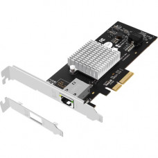 SIIG Dual Profile 10G 5-Speed Multi-Gigabit Network Controller Card - Intel X550 - PCI Express 3.0 x4 - 1 Port(s) - 1 - Twisted Pair CN-GP1211-S1