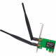 SIIG IEEE 802.11n - Wi-Fi Adapter for Desktop Computer - PCI Express - 300 Mbit/s - 2.40 GHz ISM - Internal CN-WR0811-S2