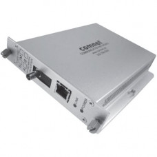 Comnet 10/100 Mbps Ethernet Electrical to Optical Media Converter - 1 x Network (RJ-45) - 1 x SC Ports - 10/100Base-TX, 100Base-FX - Wall Mountable, Rack-mountable, Rail-mountable - TAA Compliance CNFE1004MAC1B-M