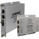 Comnet 2 Ch 10/100 Mbps Ethernet 1310/1550nm, 60 W PoE++, A Side - Network (RJ-45) - 2 x 60W PoE (RJ-45) Ports - 1 x ST Ports - SimplexST Port - Multi-mode - Fast Ethernet - 10/100Base-TX, 100BASE-FX CNFE2002M1APOE/HO/M
