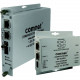 Comnet CNFE2002M1BPOEHO/M Transceiver/Media Converter - 2 x Network (RJ-45) - 1 x ST Ports - DuplexST Port - Multi-mode - Fast Ethernet - 10/100Base-T, 100Base-FX - Standalone, Rail-mountable, Standalone CNFE2002M1BPOE/HO/M