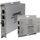 Comnet 2 Channel 10/100 Mbps Ethernet 1310nm - 2 x Network (RJ-45) - 1 x ST Ports - DuplexST Port - Multi-mode - Fast Ethernet - 10/100Base-TX, 100BASE-FX - Mountable, Rack-mountable - TAA Compliance CNFE2005M2