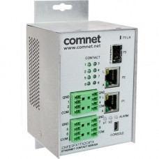 Comnet CNFE3FX1TX2C/M Ethernet Switch - 3 Ports - Manageable - 2 Layer Supported - Modular - Twisted Pair, Optical Fiber - DIN Rail Mountable, Panel-mountable - Lifetime Limited Warranty - TAA Compliance CNFE3FX1TX2C4DX/M