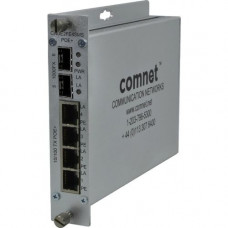 Comnet CNGE2FE4SMS Ethernet Switch - 6 Ports - 2 Layer Supported - Wall Mountable, Rail-mountable, Rack-mountable - Lifetime Limited Warranty - TAA Compliance CNGE2FE4SMS